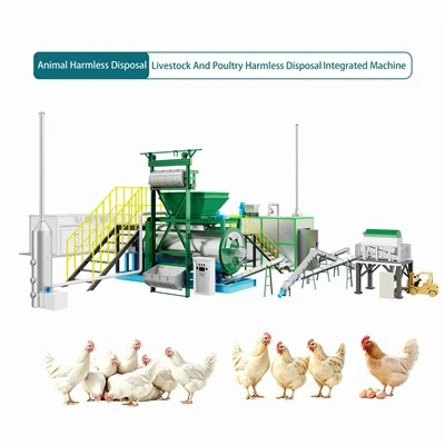 Livestock and Poultry Harmless Disposal Integrated Machine